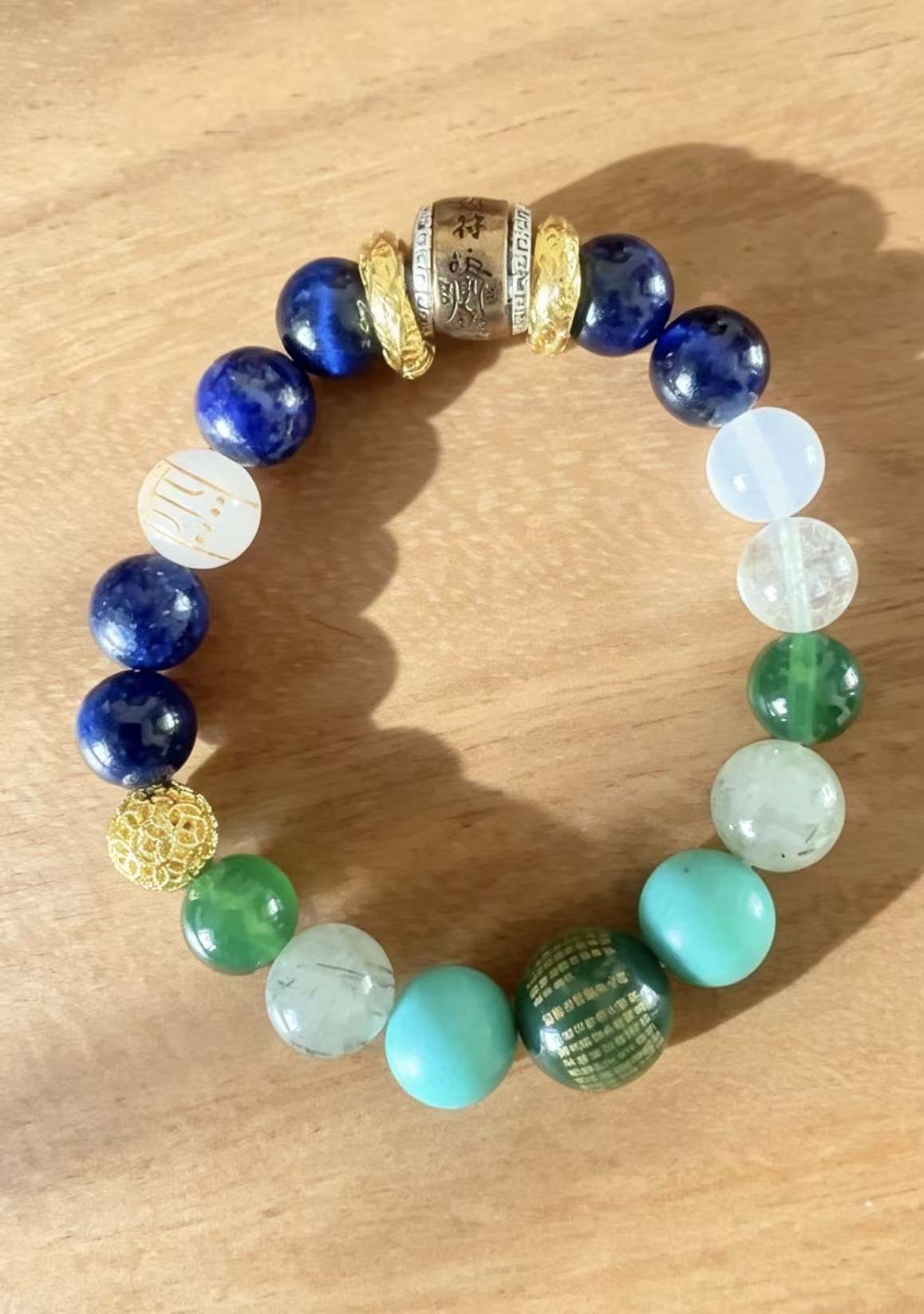 Customized Lucky Energy Crystal Bracelet