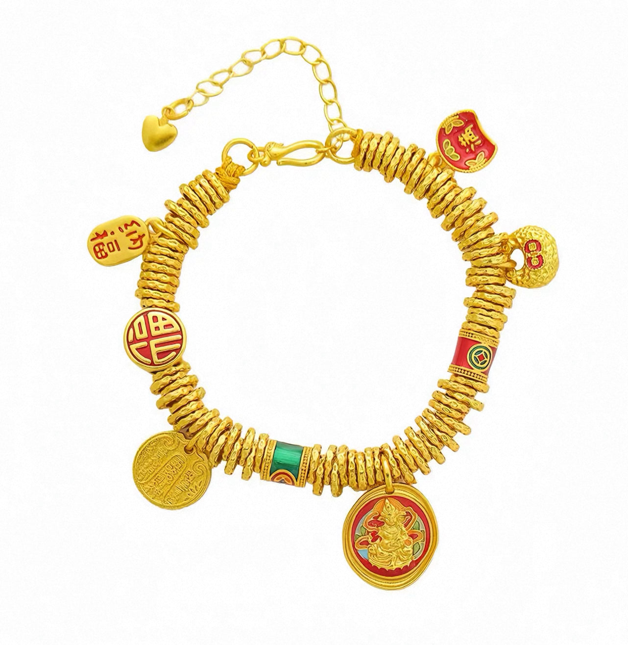 Gold Money Luck Bracelet — Attract Wealth and Secure Your Fortune