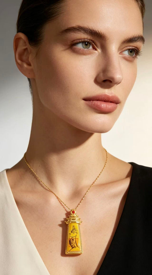 Blessed Unexpected Wealth & Prosperity Talisman Necklac