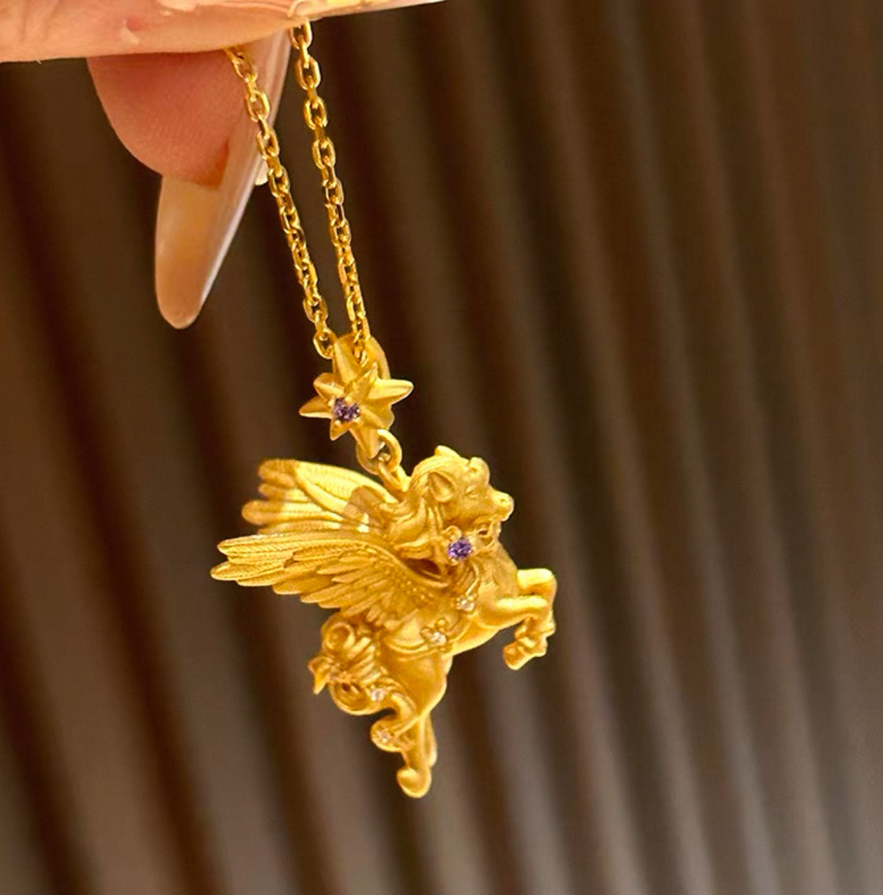 Heavenly Pegasus Talisman Necklace — Soar Above Obstacles and Invite Good Fortune