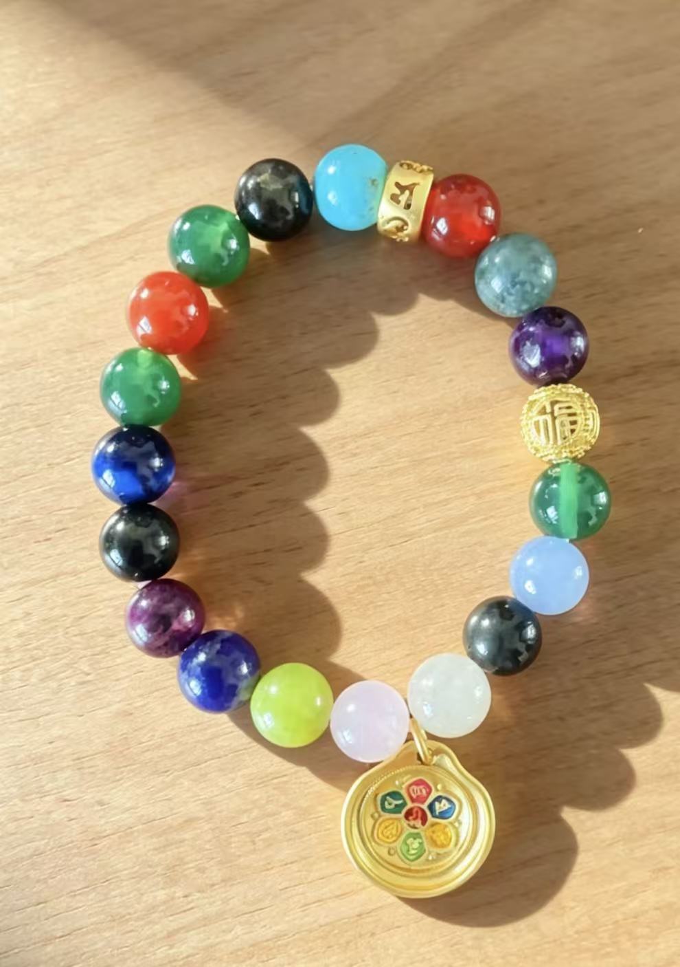 Customized Lucky Energy Crystal Bracelet