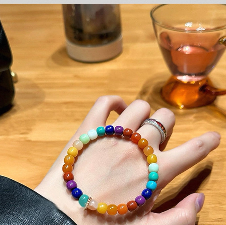 Nine Luck ( Period 9) Rainbow Energy Bracelet