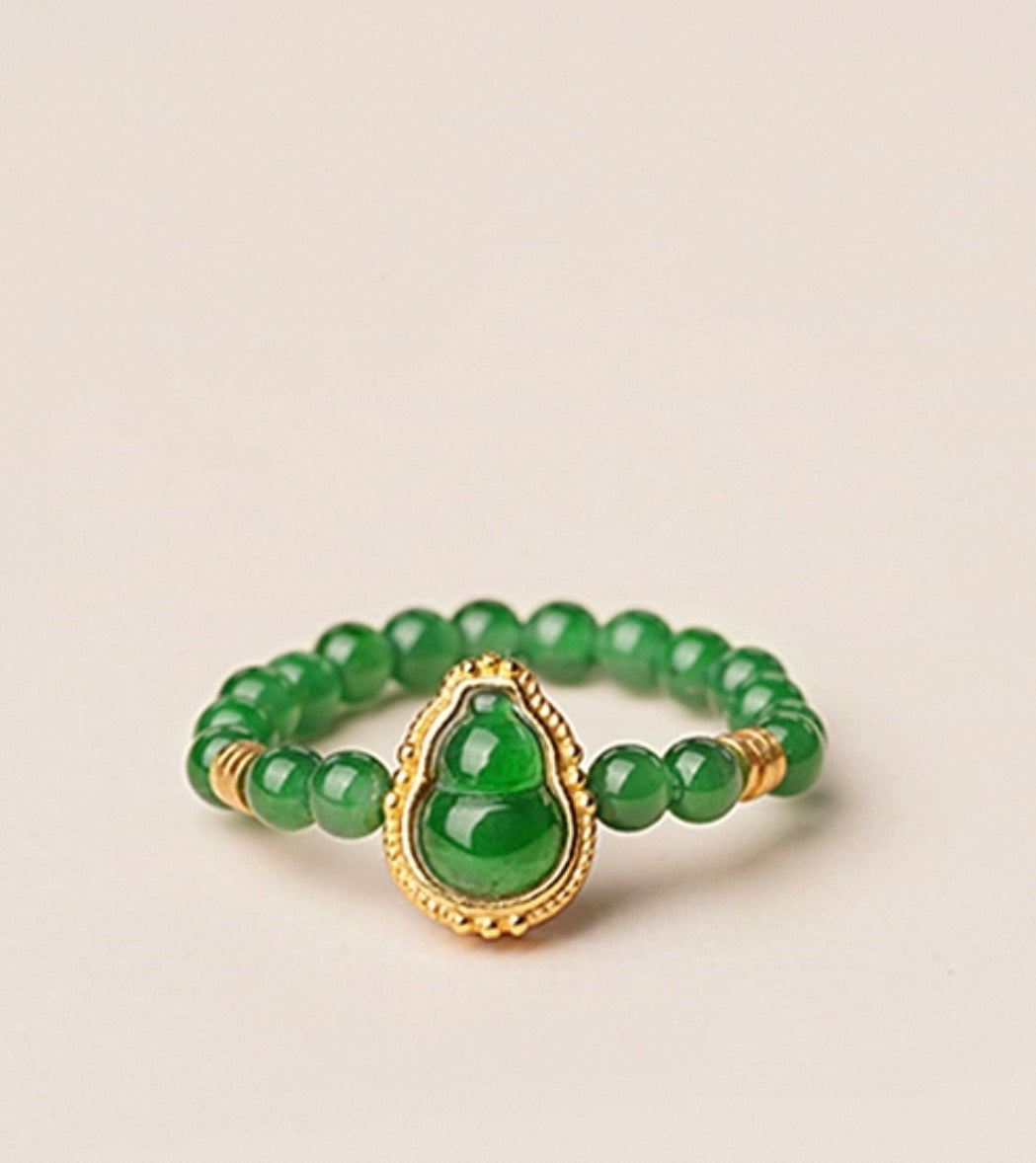Five Element Crystal Ring