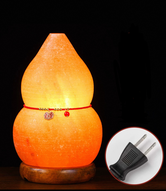 Feng Shui Eternal Gourd Lamp- Attract Wealth & Guard Energy