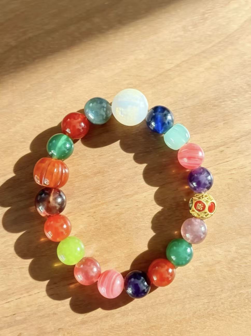 Customized Lucky Energy Crystal Bracelet