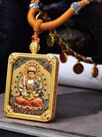 Temple Blessing Buddha Amulet Necklace （Personalized Your Zodiac Sign）