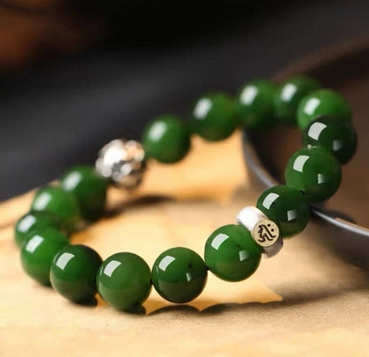 Wood  Element Crystal Bracelet Series