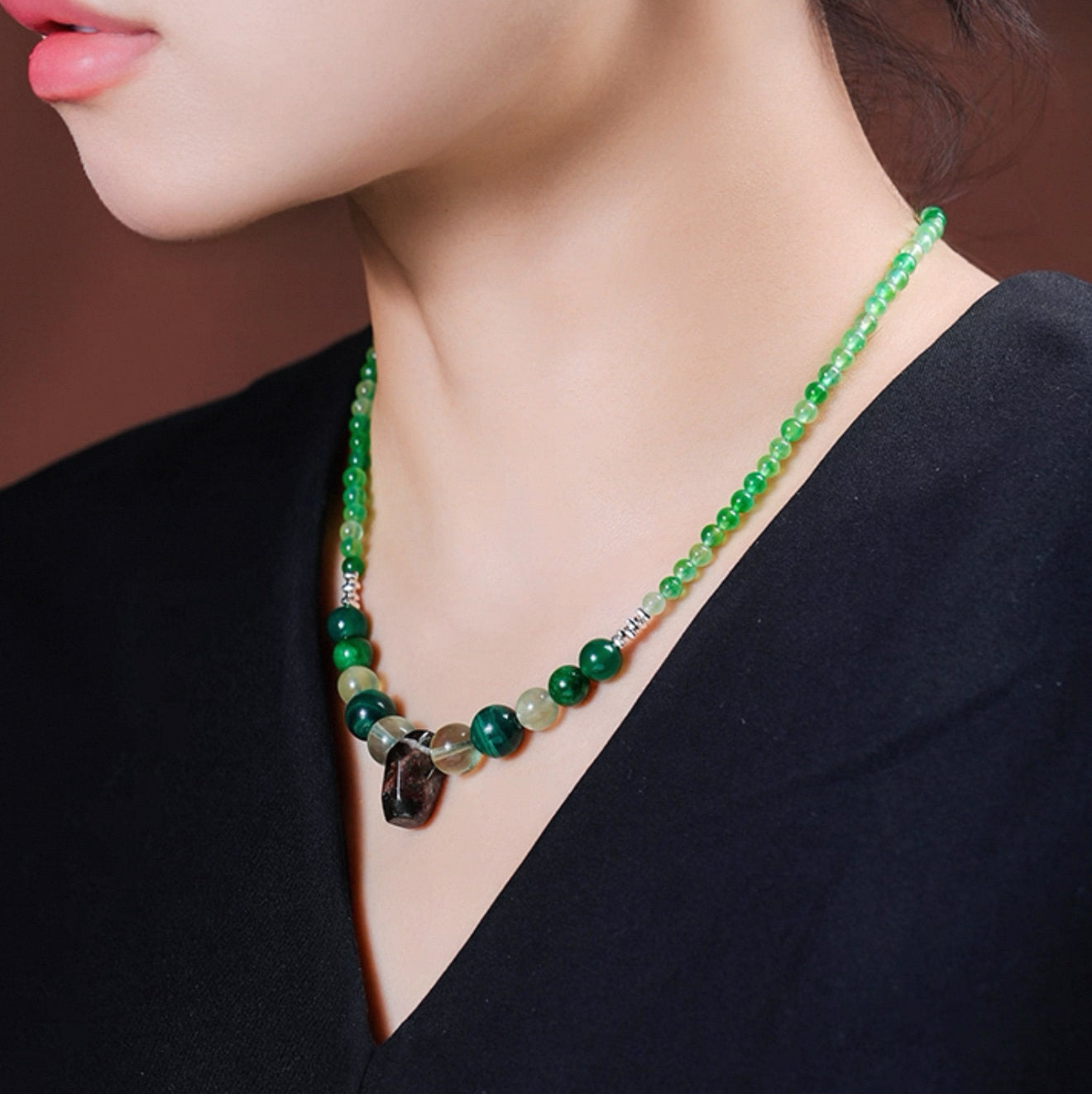 Wood Element Necklace Series