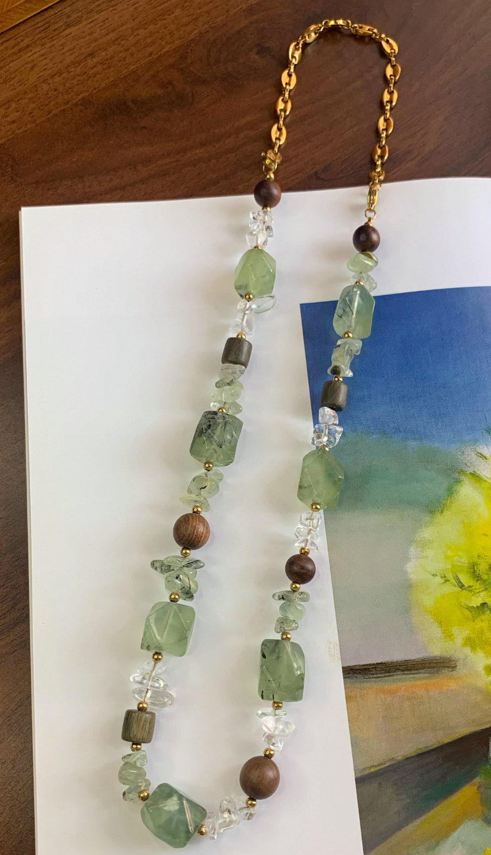 Wood Element Necklace Series