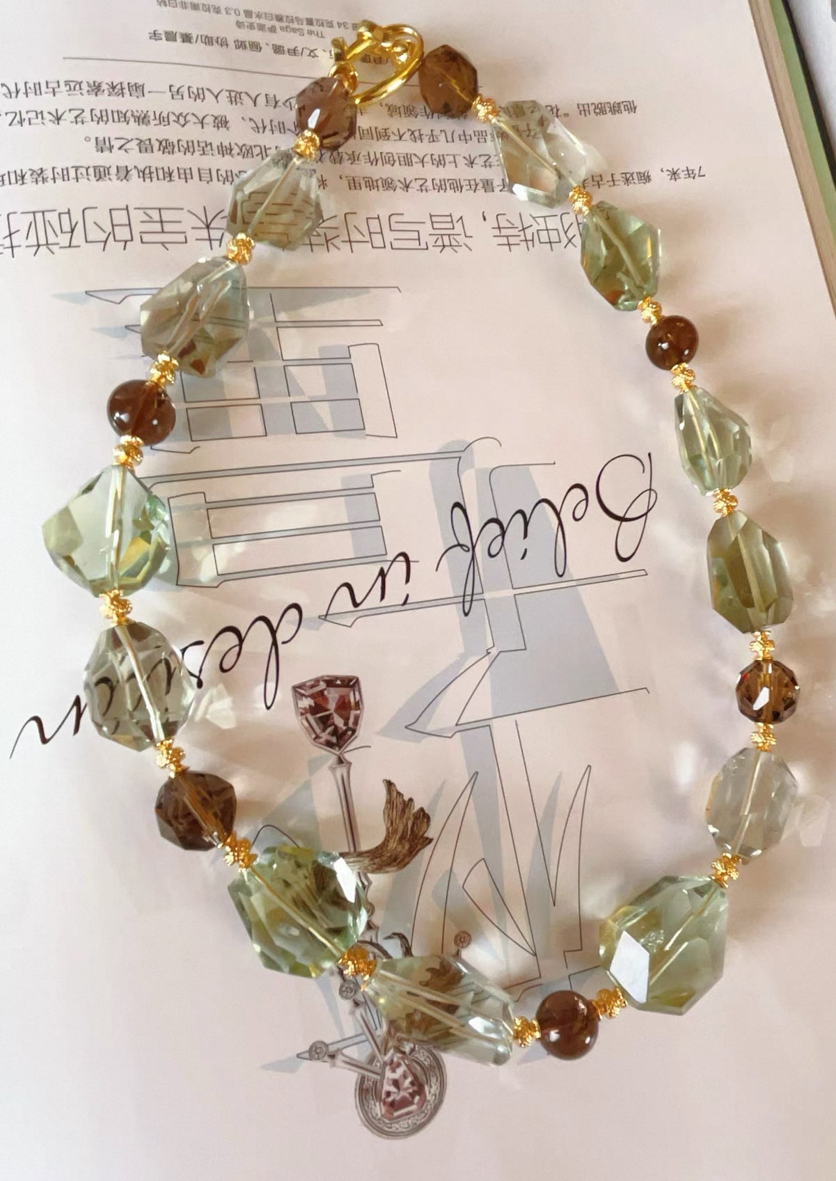 Wood Element Necklace Series