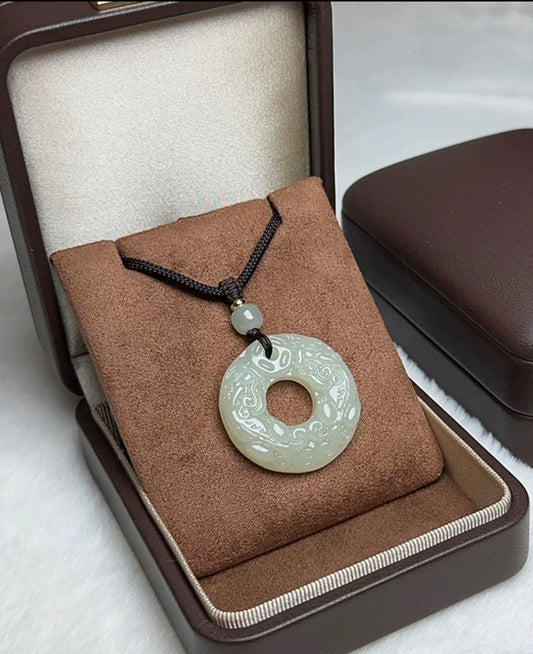 Ruyi Peace Amulet — Hand-Carved Crystal Blessing
