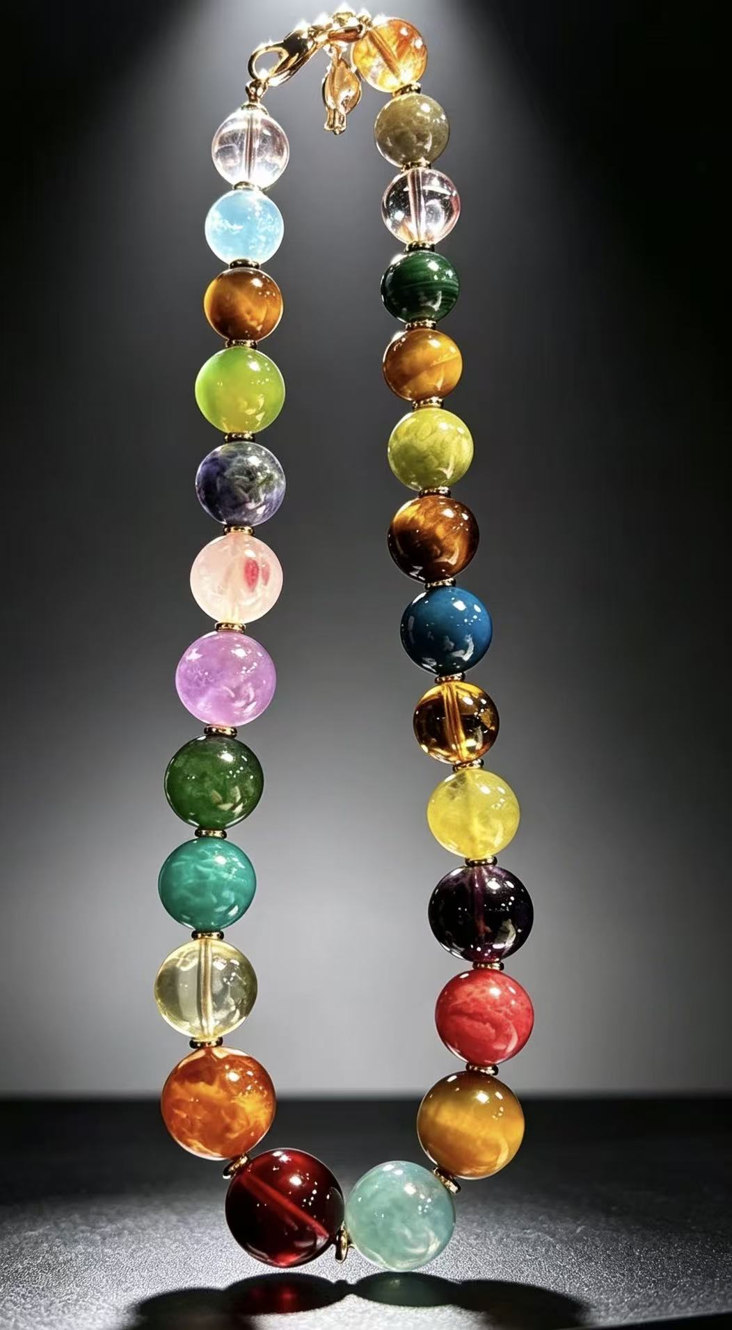 Personalized Five-Element Crystal Necklace