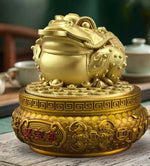 FENG SHUI GOLDEN TOAD WEALTH BOWL