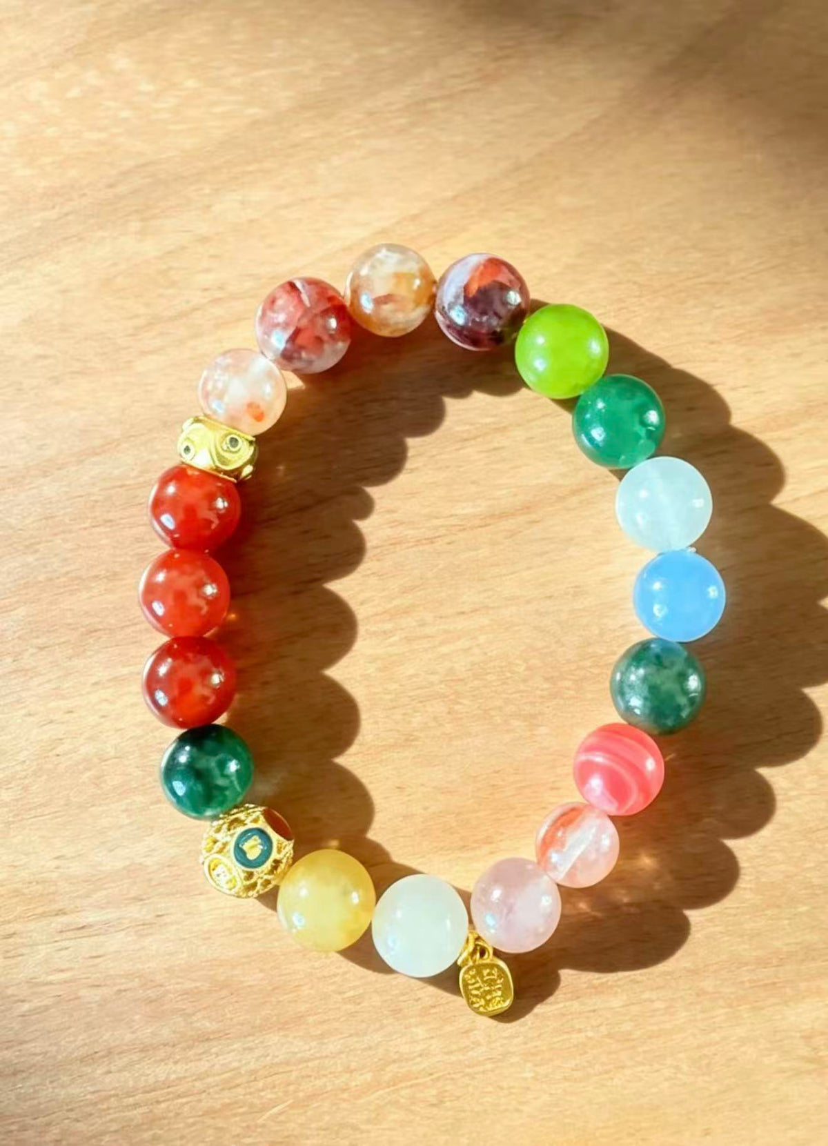 Customized Lucky Energy Crystal Bracelet