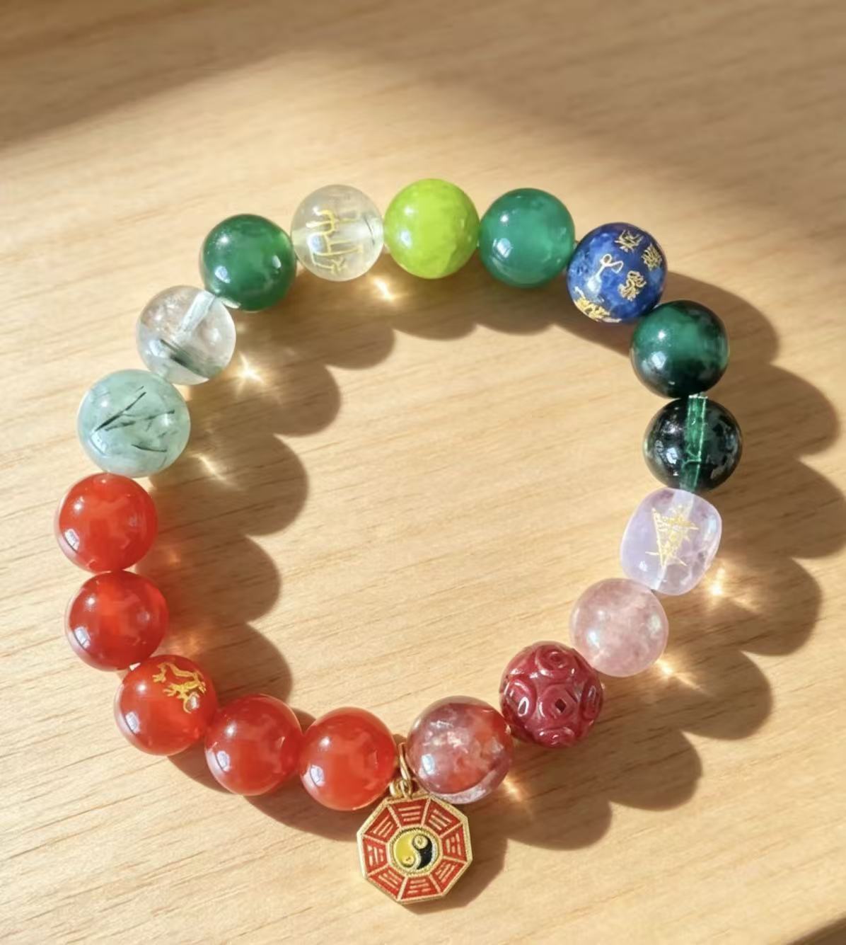 Customized Lucky Energy Crystal Bracelet